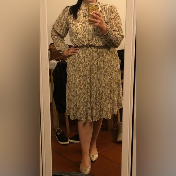 Current Air Leopard Print Necktie Dress - Picture 2 of 8